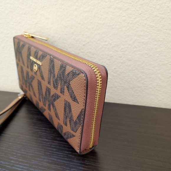 Michael kors Jet Set Large Travel Continental Wallet - Picture 3 of 8